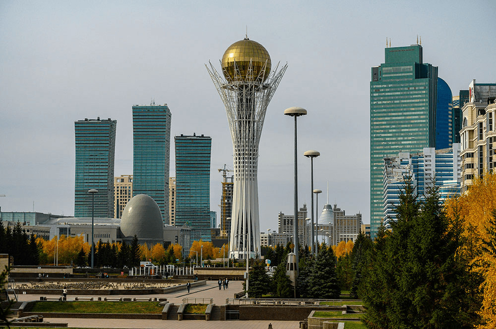 Вид города Нур-Султан (Астана). Фото © ТАСС / Шамуков Руслан