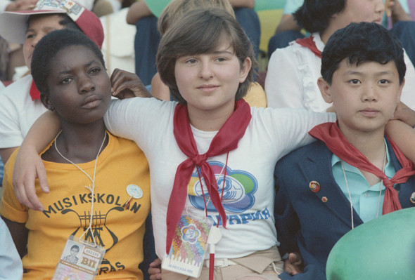 Праздник «XII Всемирный фестиваль в гостях у советских детей», 2 августа 1985 года