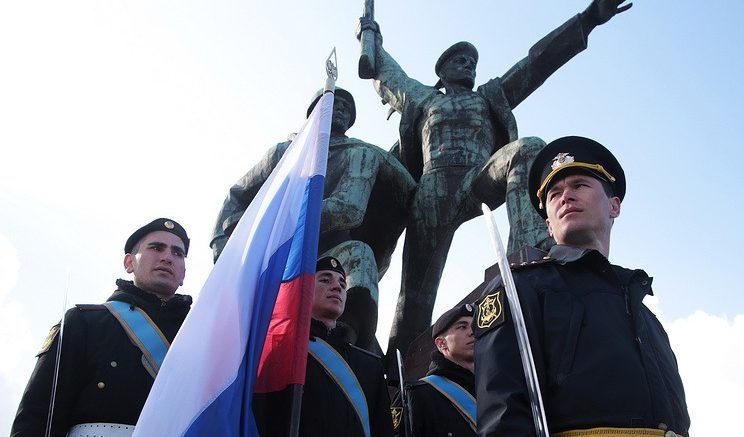 Празднование третьей годовщины воссоединения Крыма с Россией в Севастополе © Александр Карпушкин/ТАСС