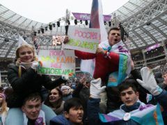 День народного единства на стадионе "Лужники", Москва © Сергей Бобылев/ТАСС