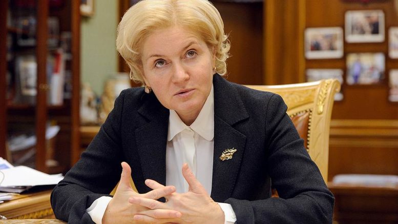 Вице-премьер правительства РФ Ольга Голодец