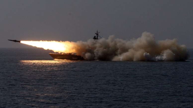 Корабли Балтийского флота провели электронные ракетные пуски в Средиземном море