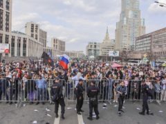 30 апреля в Москве прошёл митинг против блокировки мессенджера Telegram