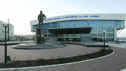 Спорткомплекс имени Али Алиева в Каспийске © Александр Рюмин/ТАСС