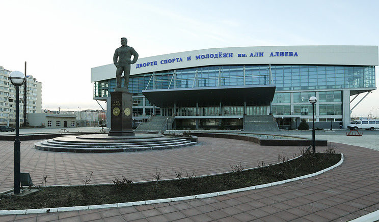 Спорткомплекс имени Али Алиева в Каспийске © Александр Рюмин/ТАСС