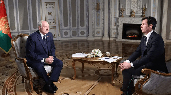 Интервью CNN с Лукашенко. Фото сайта президента Беларуси